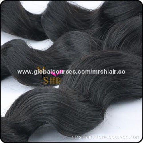 24-inch Natural Color Spiral Curly Brazilian Virgin Hair